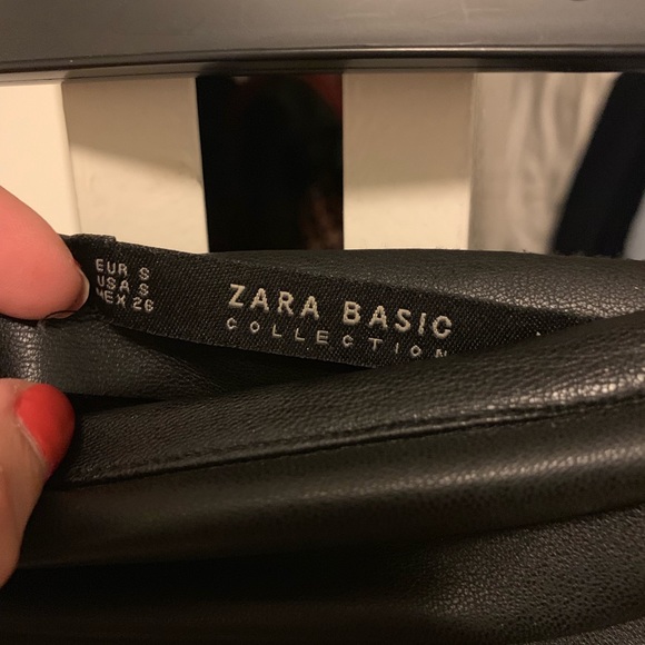 ZARA leather skort - Picture 3 of 4